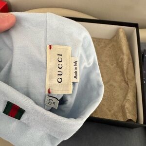 Gucci BABY COTTON GIFT SET 0/3 month never worn